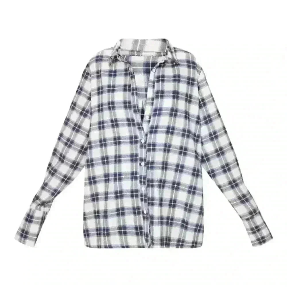 PLT OVERSIZED FLANNEL SHIRT